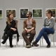Künstlergespräch mit Paula Markert, Marcel Noack und Prof. Elisabeth Neudörfl (Foto © Folkwang Universität der Künste)