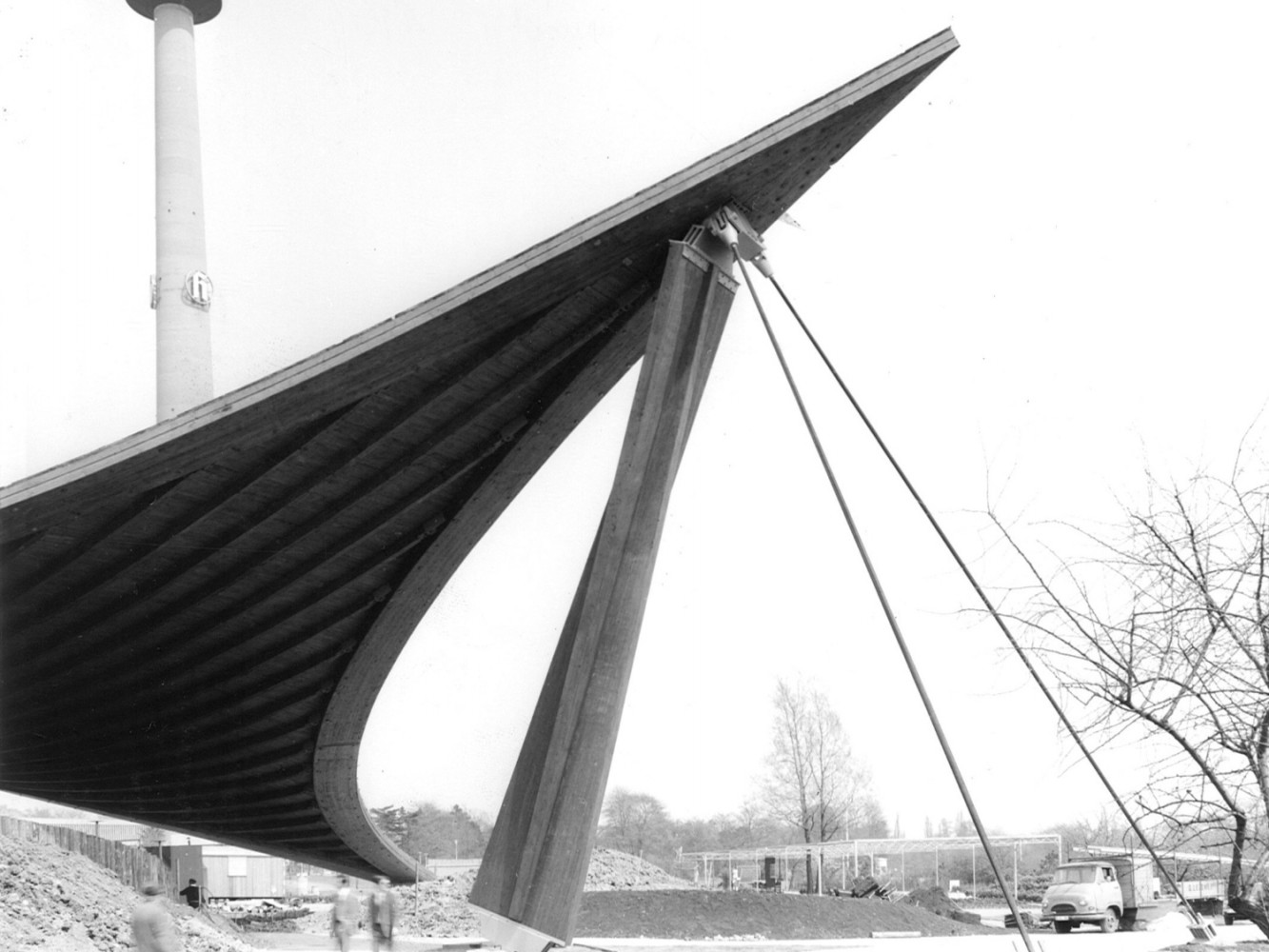 Das Sonnensegel im Jahr 1969 (Foto © saai)