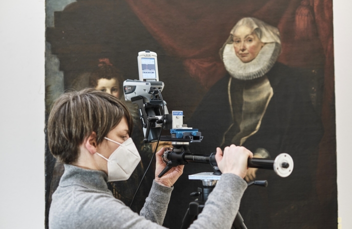 Untersuchung und Restaurierung von Rubens-Werken im Schauatelier Wüstenrot Stiftung in der Staatsgalerie Stuttgart | Foto © Staatsgalerie Stuttgart