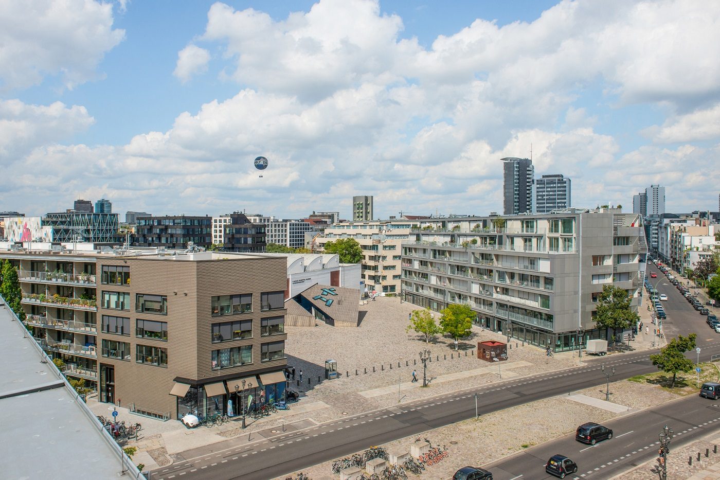 Deutscher Städtebaupreis 2020: Quartier am ehemaligen Blumengroßmarkt in Berlin. Foto © Hanns Joosten